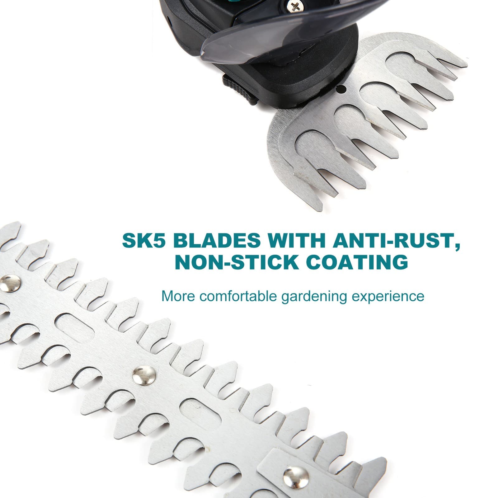 1-20V Cordless Grass Trimmer 2000mAh 2 In 1 Handheld Electric Lawn Trimmer DHUL 2