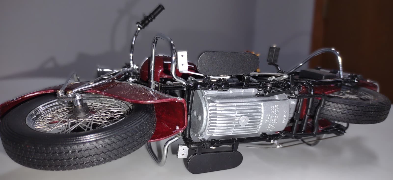 Franklin Mint Precision Model 1942 Indian 442 Harley Davidson Motorcycle 4