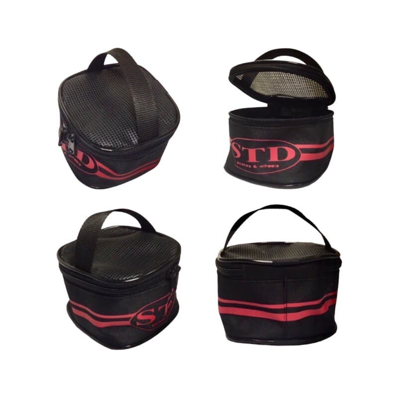 STD SKATES Square Skates Wheel Bag | Carry Bag for Rollerskate Wheels - 8 wheels 4