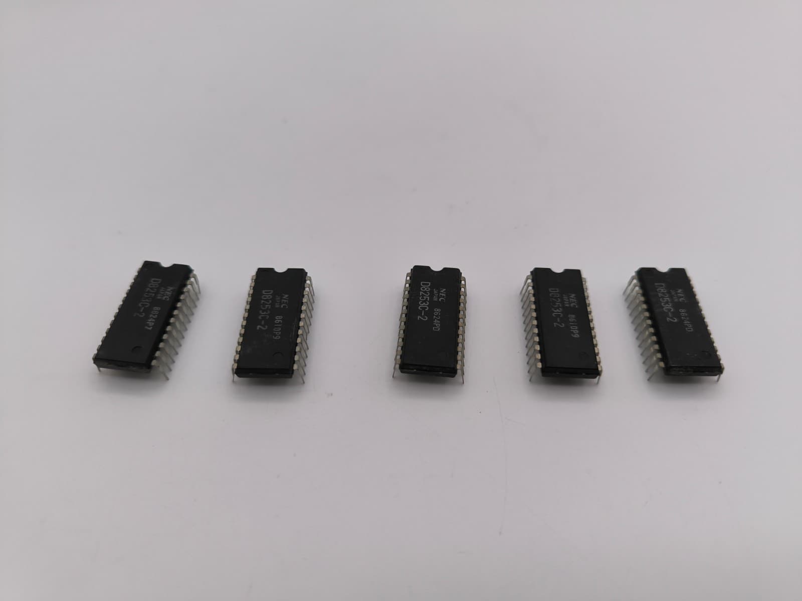5Pc NEC D8253C-2 Programmable Interval Timer Chip 24-Pin Through-Hole Mount 4