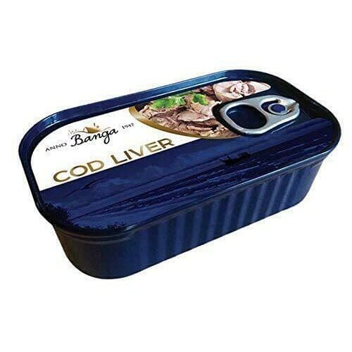 Banga Natural Cod Liver 115gr 10 Pack