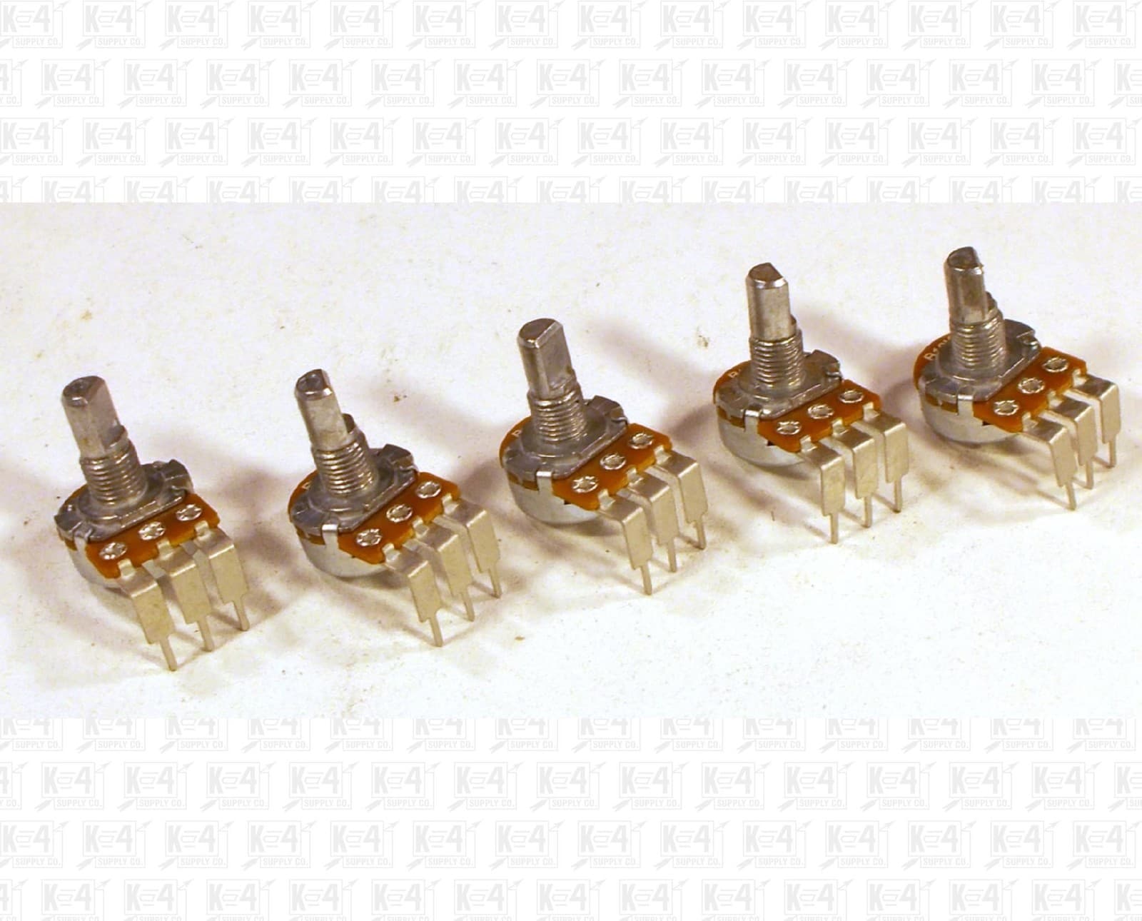 Alpha 10K Ohm Vertical Mount Pot Potentiometers B10K B10K Lot Of 5