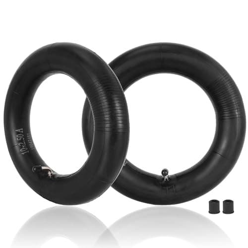 2 Pack of 10x2.50 Inner Tubes with 90° Bent Valve Stem Replacement for  2