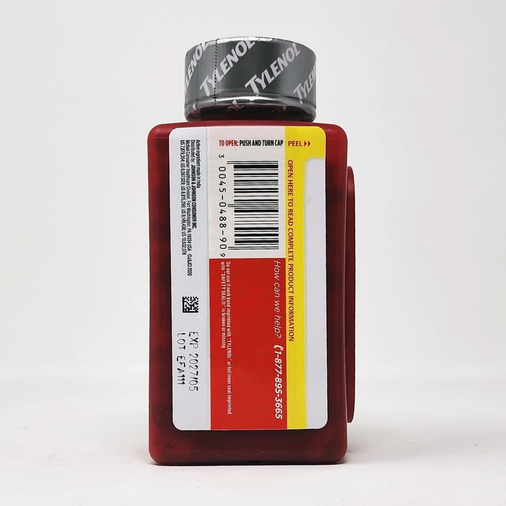 Tylenol Extra Strength Rapid Release Gels 500 mg - 290 gels Exp: 03/27 3