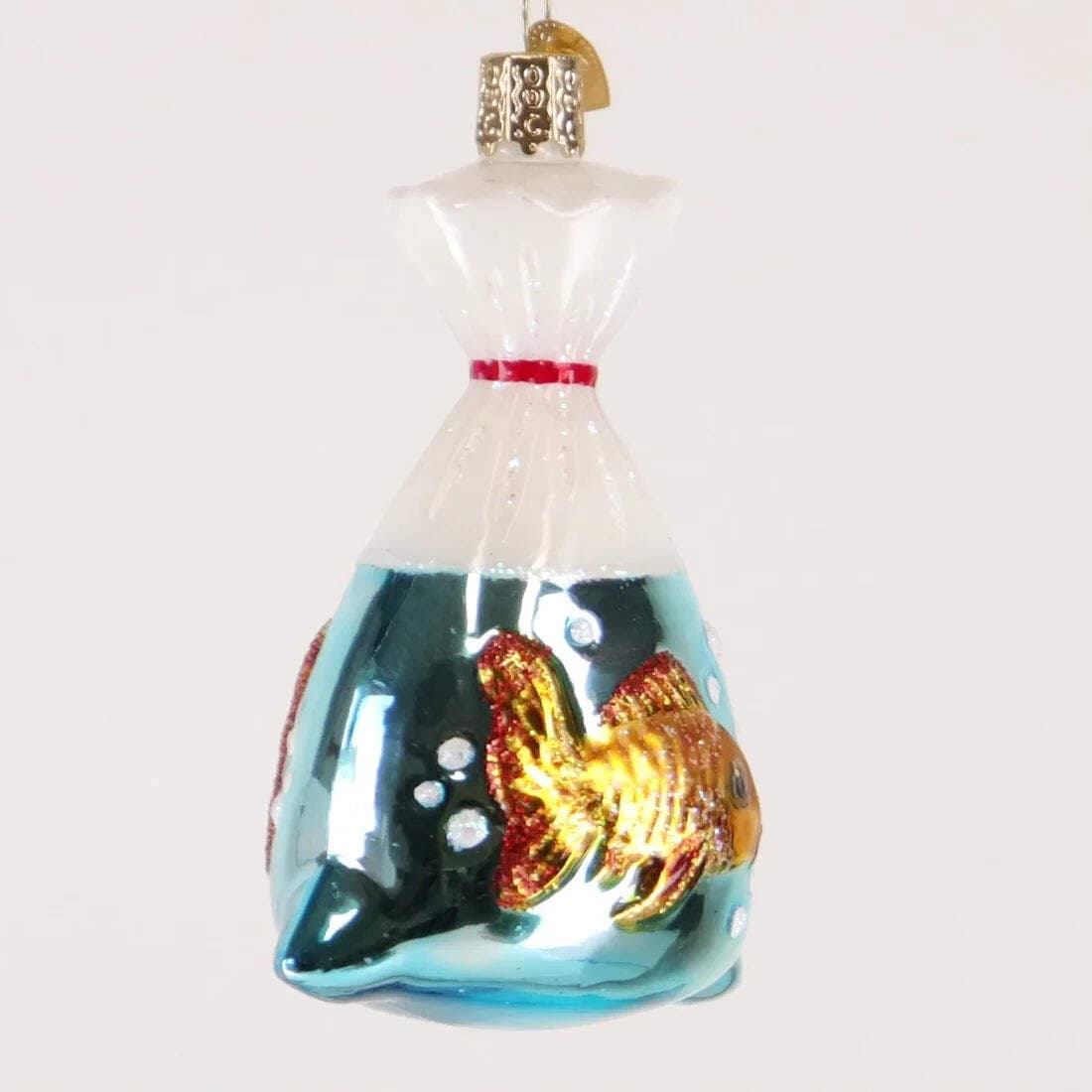 Goldfish In A Bag Ornament 4