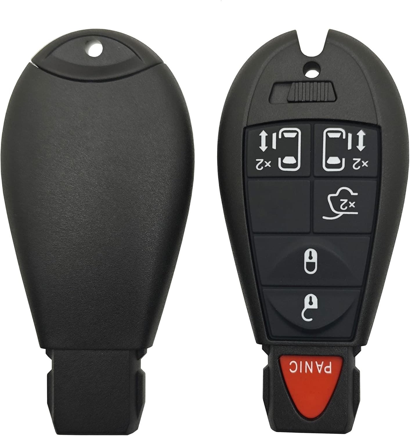 Key Fob Case Shell fit for Town and Country Durango Grand Caravan 6 Buttons-A 6
