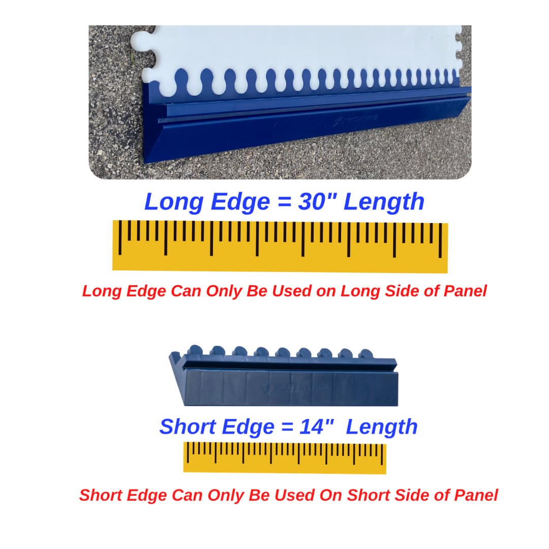 Skate Anytime - Hockey Puck Stopper Edging - Expandable, Reconfigurable 3