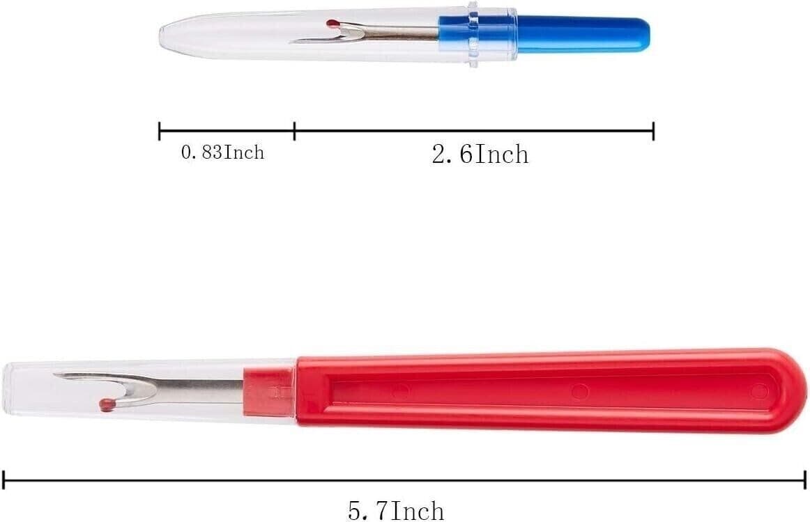 5 Pieces Colorful Seam Ripper Assortment Thread Remover Kit 2 Big and 2 Small US 4