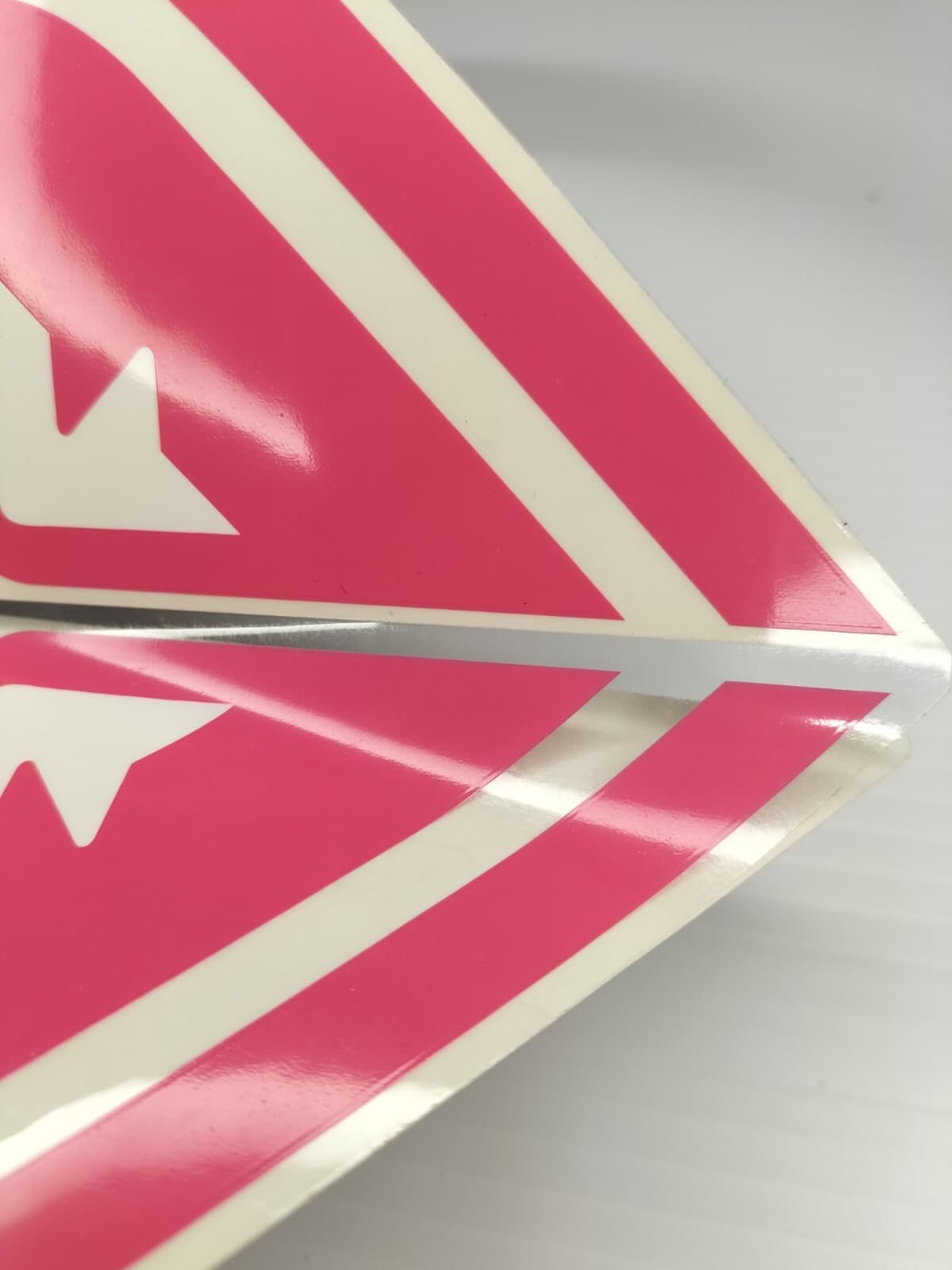 Vintage Roxy Quicksilver Pink Heart Large Logo Sticker Decal Surf Skateboard  5