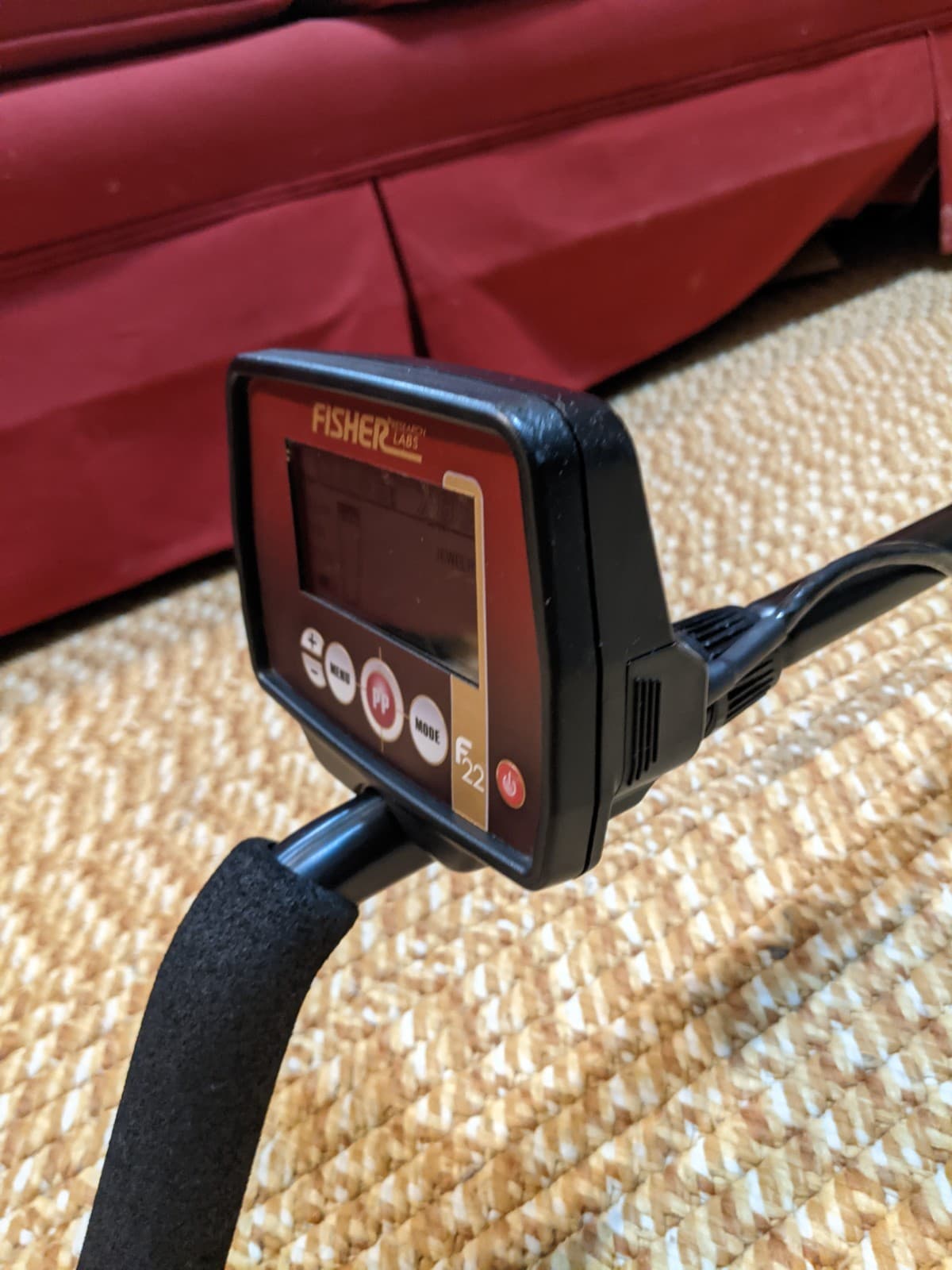 Fisher F22 Weatherproof Metal Detector 6