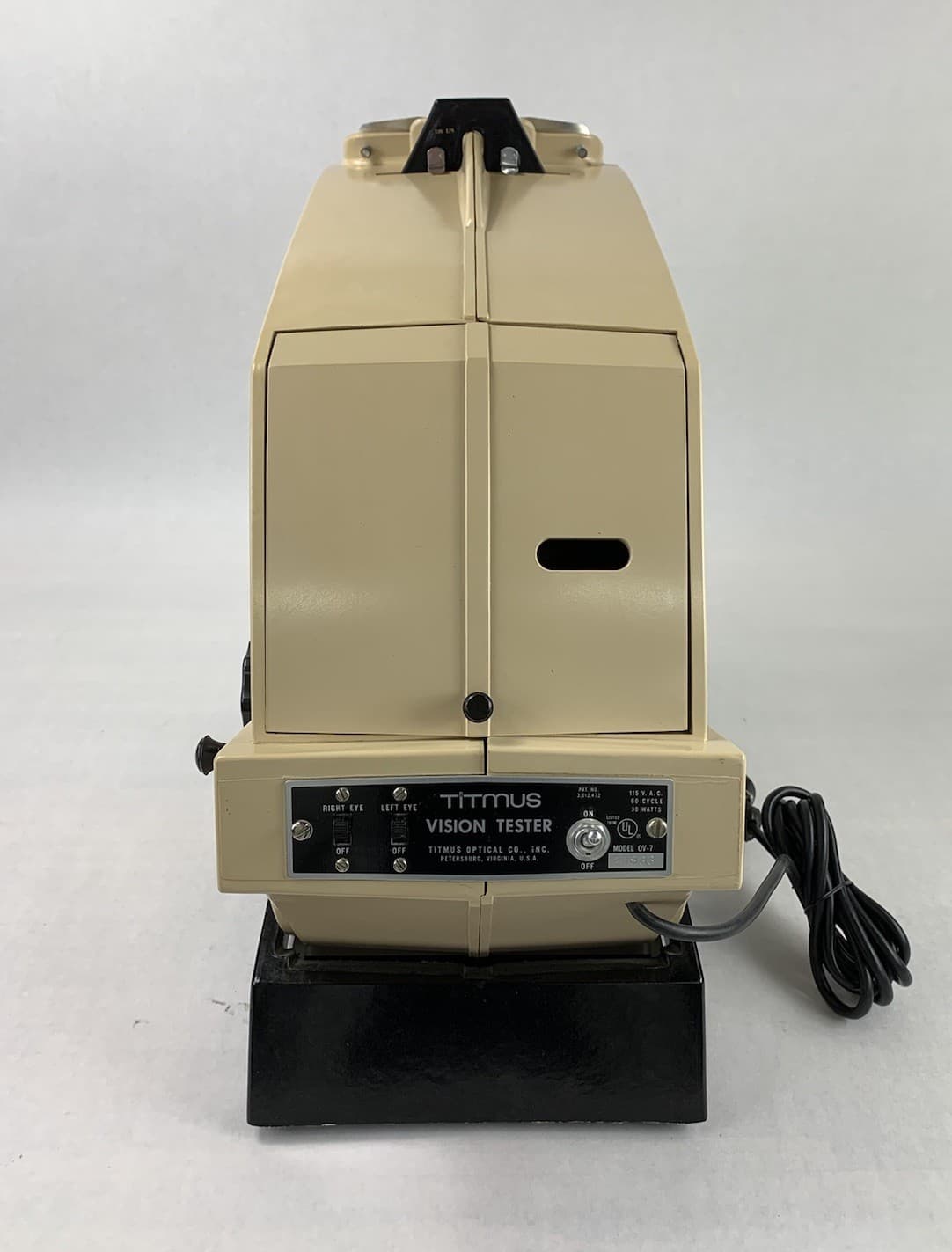 Titmus Optical OV-7 Vision Tester Machine 4