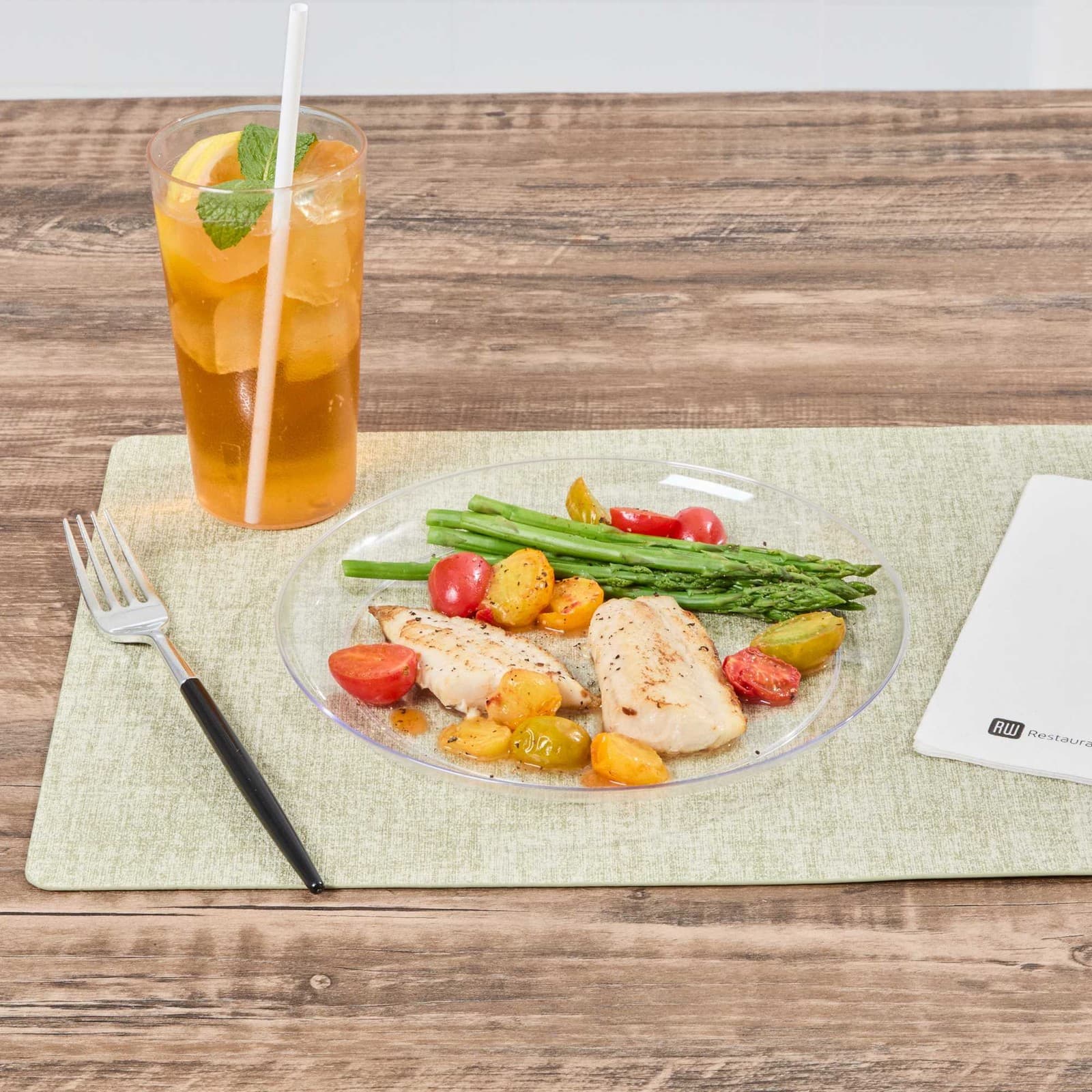 Restaurantware-9 x 9 Inch Catering Plates, 100 Round Party Dinner Plates - St... 3