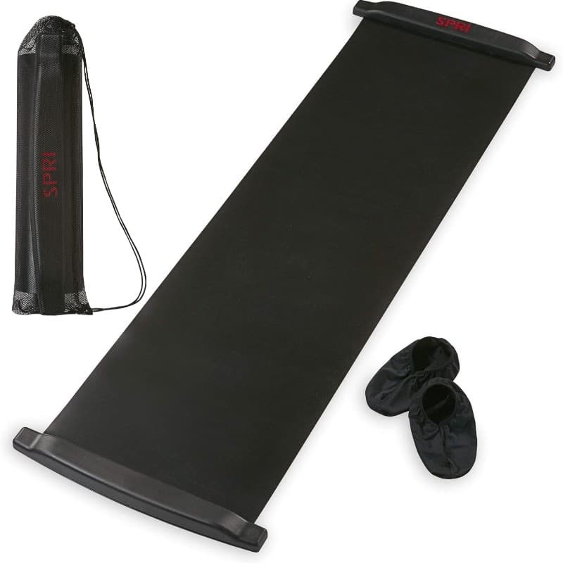 Slide Board with End Stops Sliding BootiesBalance Training (Skating Hockey)  6FT 6