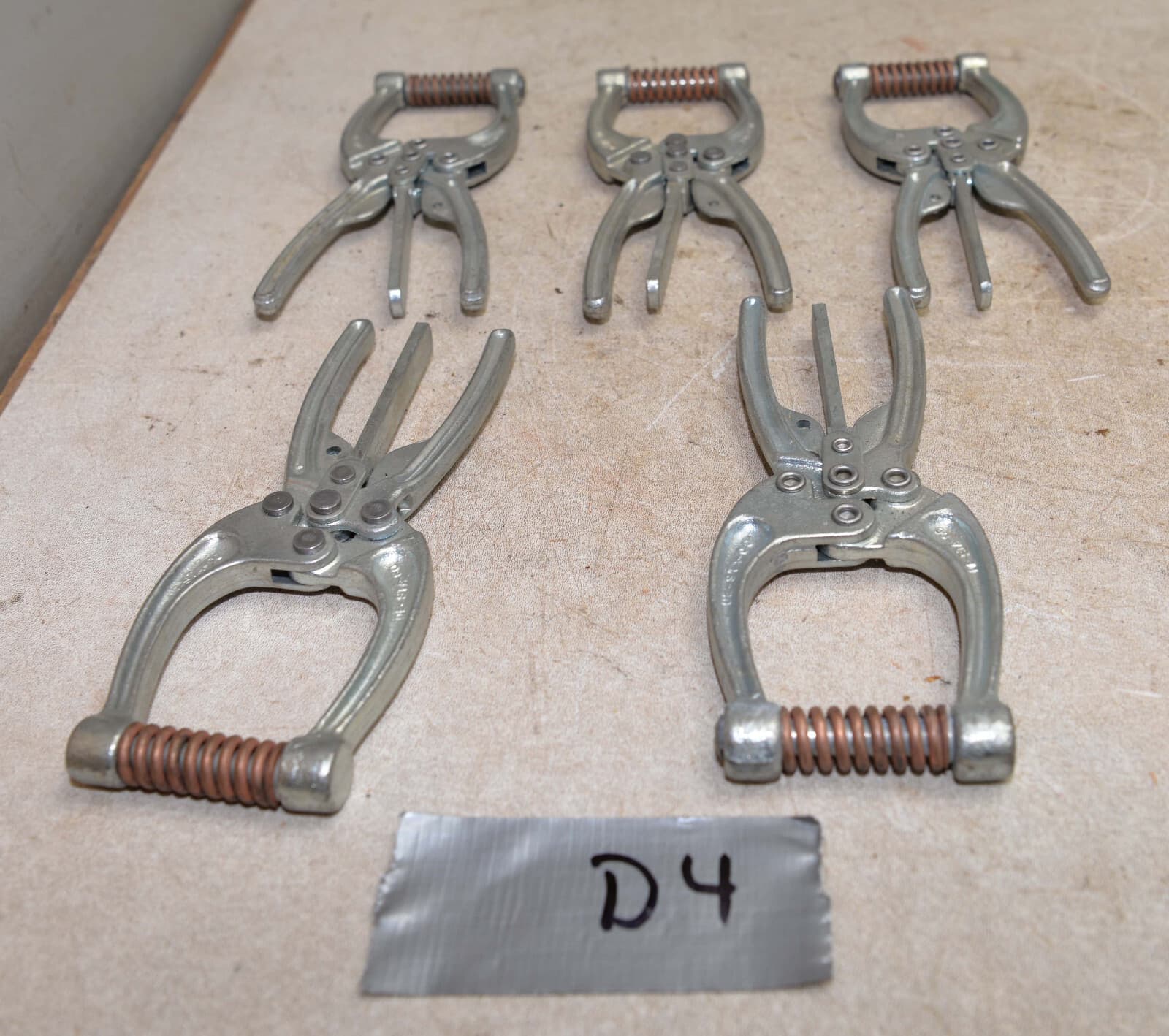 5 Destaco P/N 462 welding toggle squeeze clamp blacksmith knifemaker tool D4 4