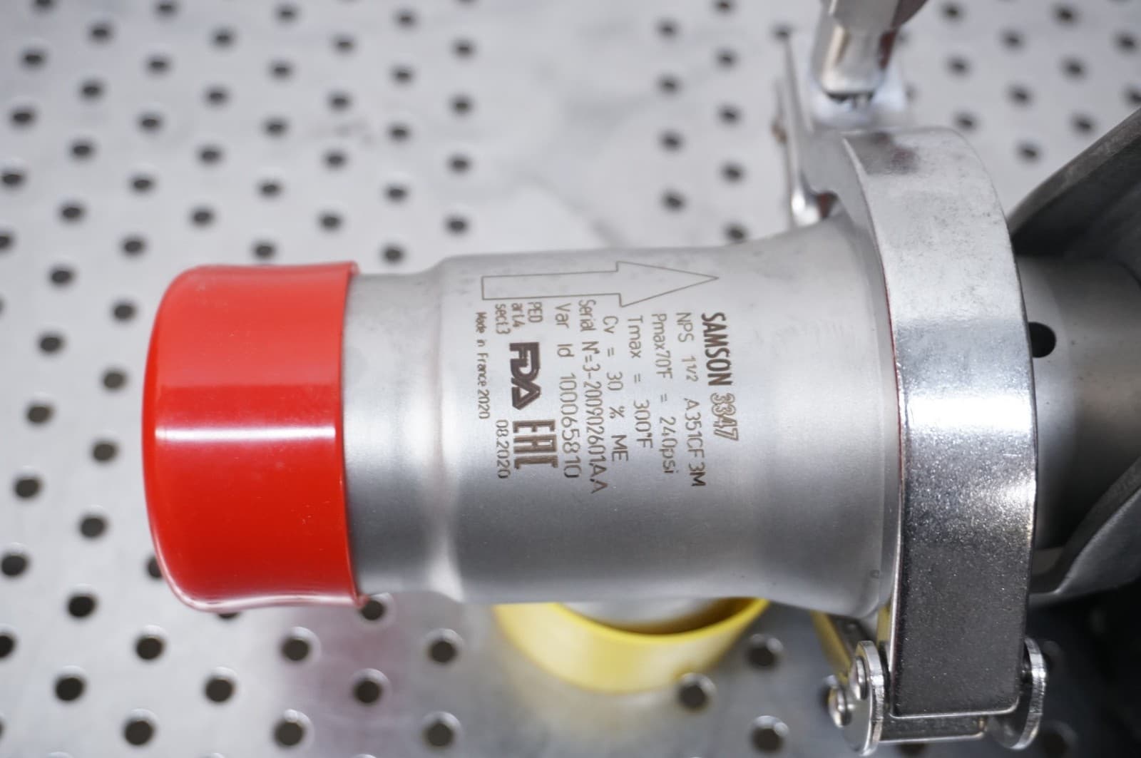 Samson Pneumatic Actuator 3372 w/ 3725 positioner 3347 1.5" valve, Unused 2