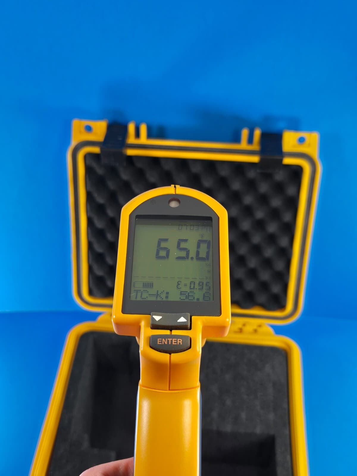 Fluke 574 IR Infrared Thermometer 5