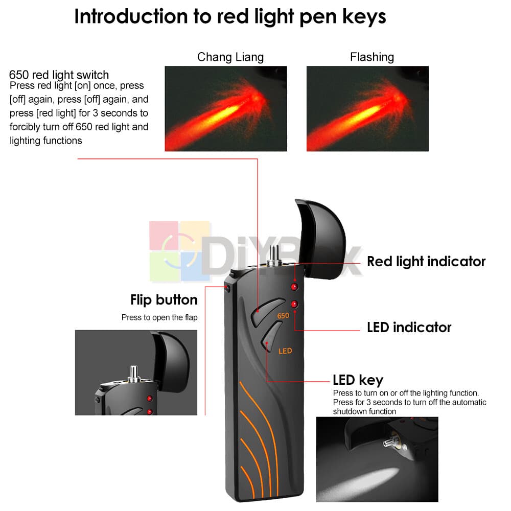 5/15/20/30Mw 5-30Km Visual Fault Locator Fiber Optic Laser Cable Tester Handheld 2