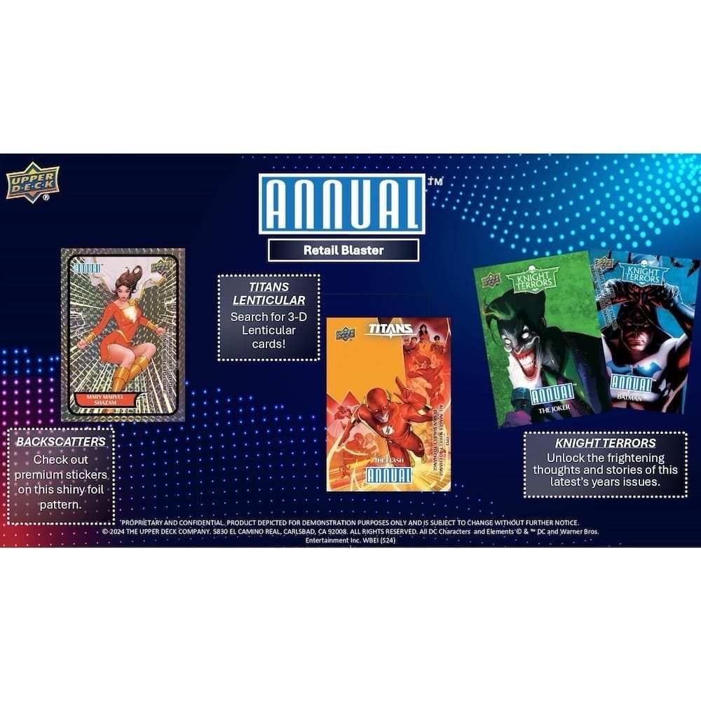 2023-24 Upper Deck DC Annual 6-Pack Blaster Box - IN HAND! NEW RELEASE 🔥 3