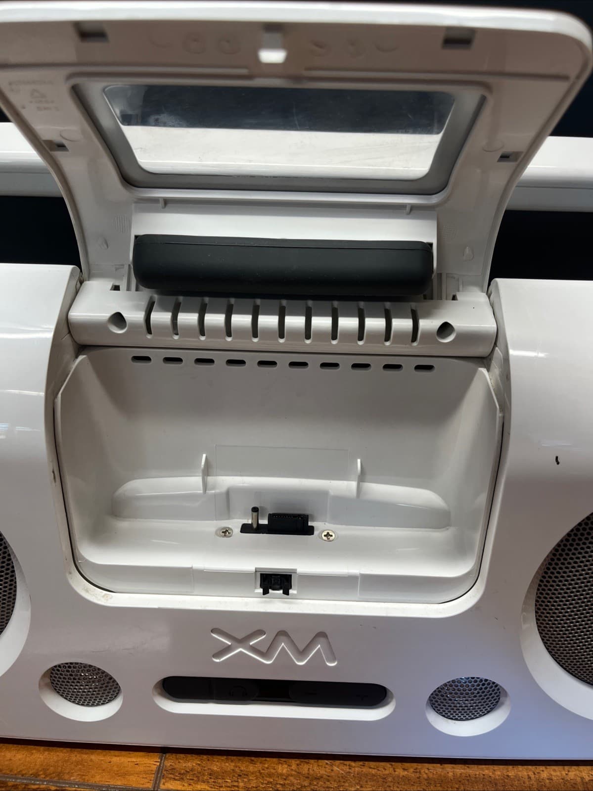 XM Audio System Sirius Satellite Radio Boombox F5X007 NO POWER ADAPTER/RECEIVER 2