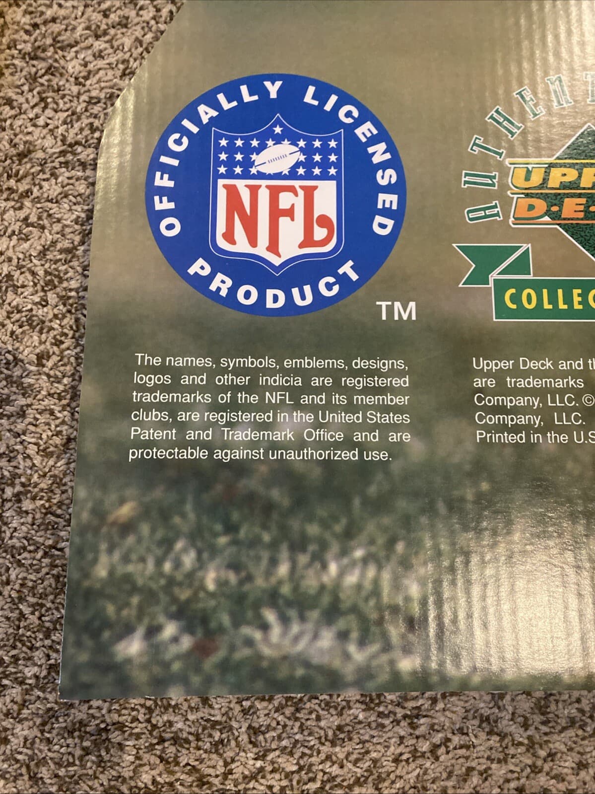 1997 Upper Deck Troy Aikman Life-Sized Cardboard Cutout Stand-Up - Brand New 5