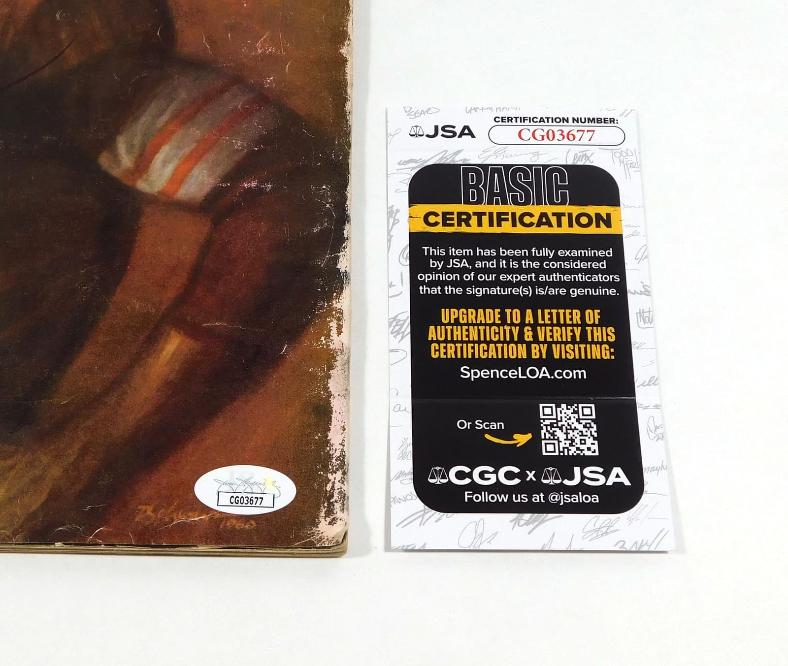 Jim Brown Signed Sports Illustrated Magazine 9-26-60 Browns JSA Auto 3