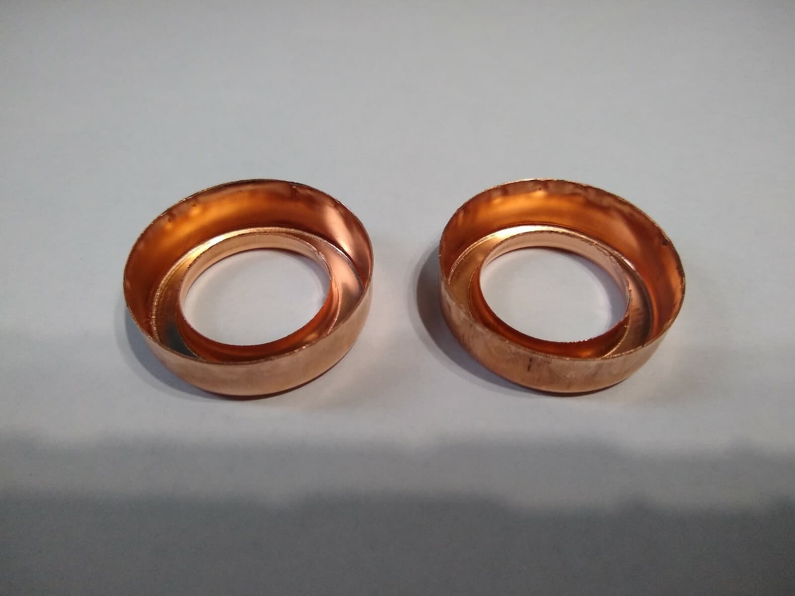 1 - Set Of Lightning Rod Ball End Caps 1 3/8 Od 1" Id, medium 4