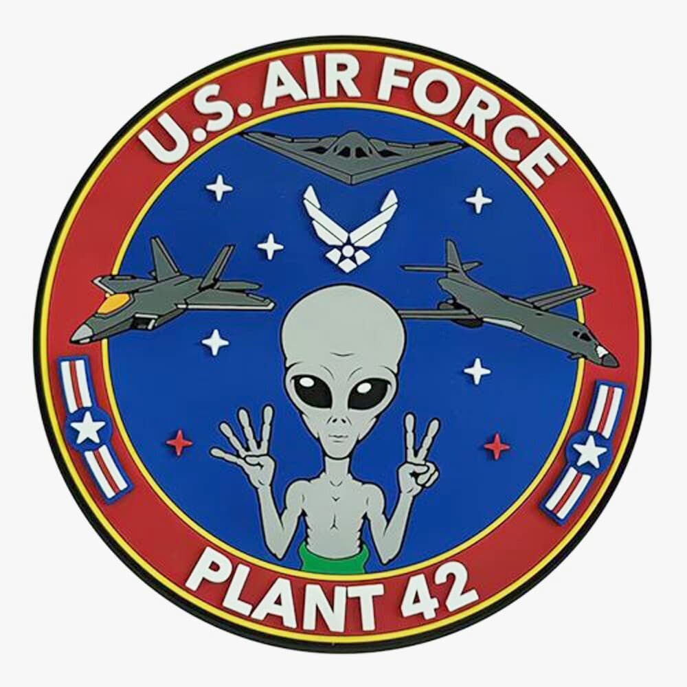 U.S. AIR FORCE -PLANT 42- NGAD AREA 51 USAF PVC VEL PATCH 2