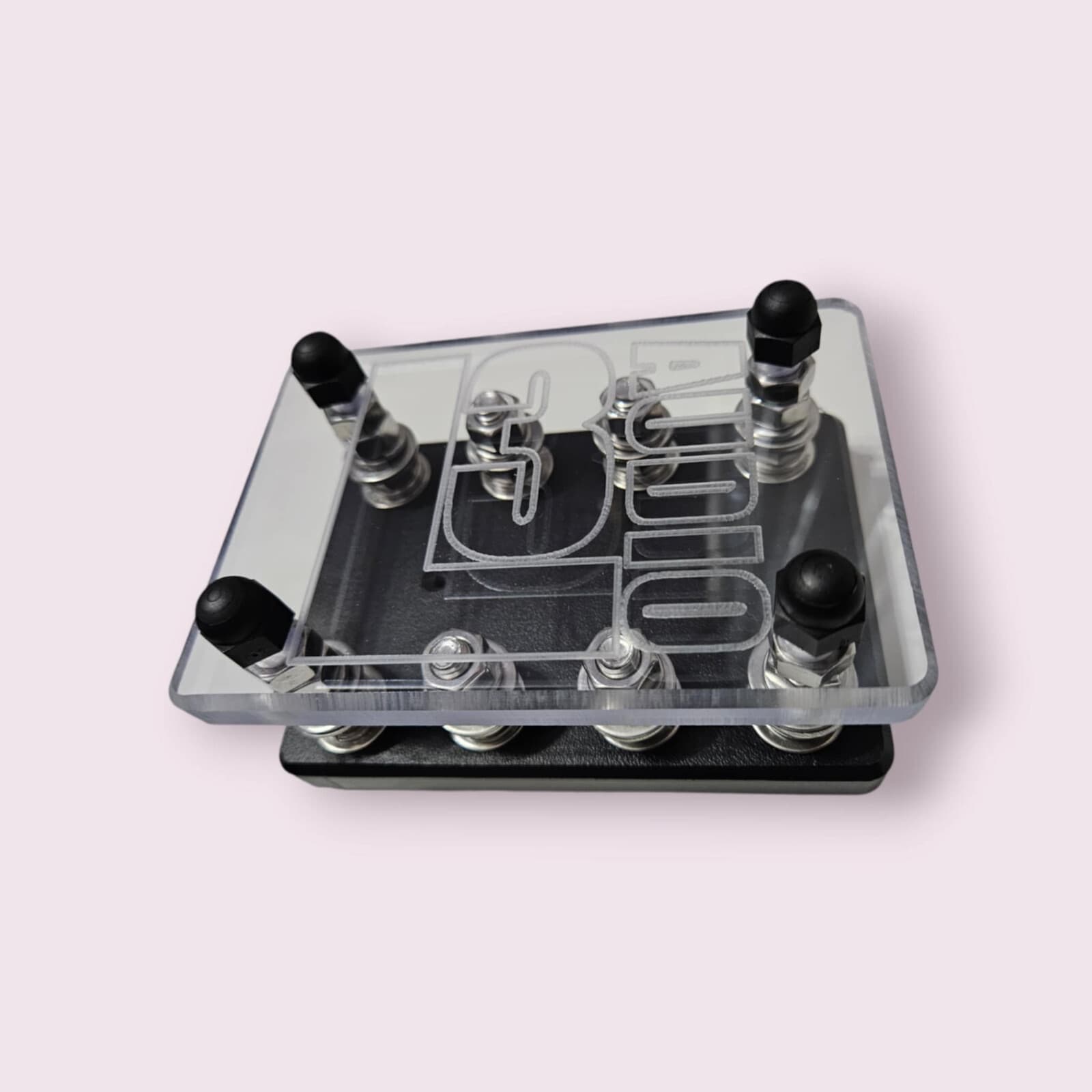 4 Spot ANL Fuse Holder - Heavy Duty Quad Fuse Block - L3 Audio - USA MADE 2