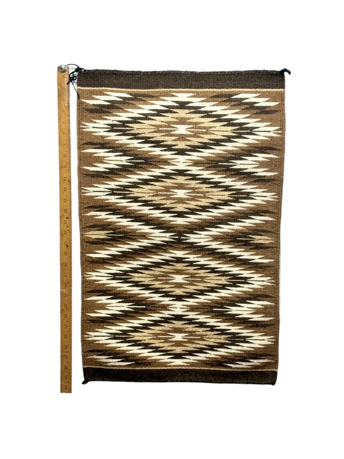 Marie Carrol, Rug, Eye Dazzler, Navajo, 19" x 29" 3