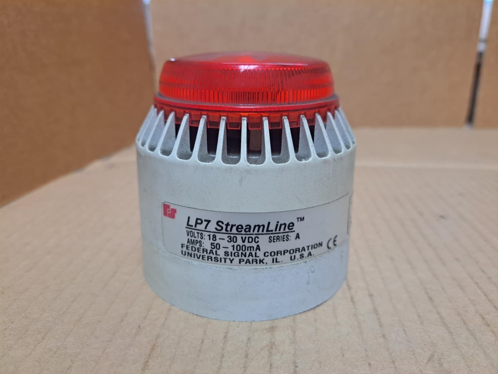 Federal Signal Corp. LP7 Streamline Low Profile Sounder / Strobe  5