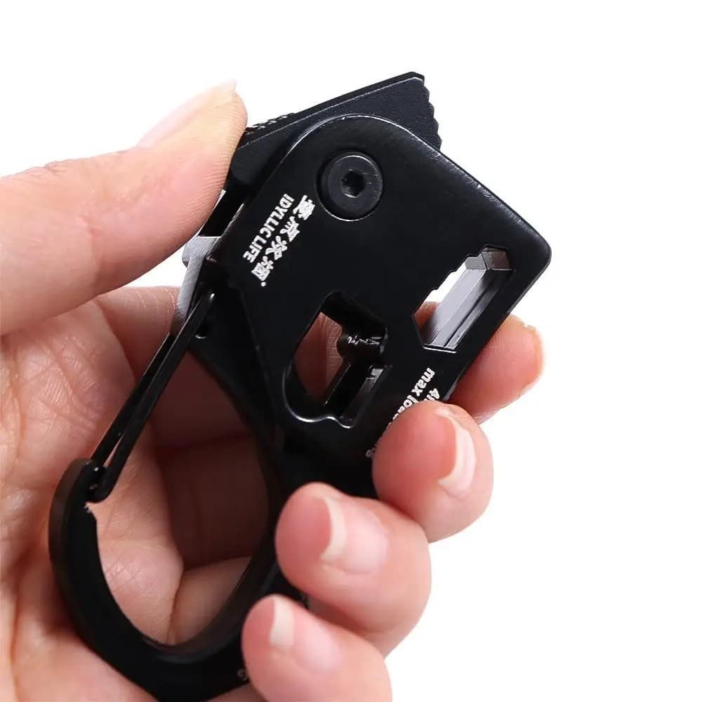 Para-cord Locking Carabiner - New - Set of four 4