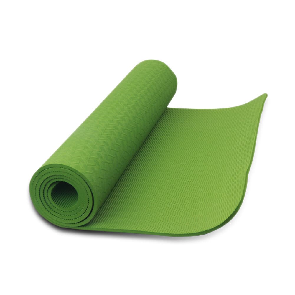 Exercise Yoga Mat Non Slip at 72" x 24" x 6mm thickness with Carrying Strap 2