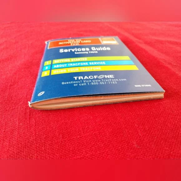 Tracfone Services Guide Owners Manual for Samsung T404G English Spanish 2