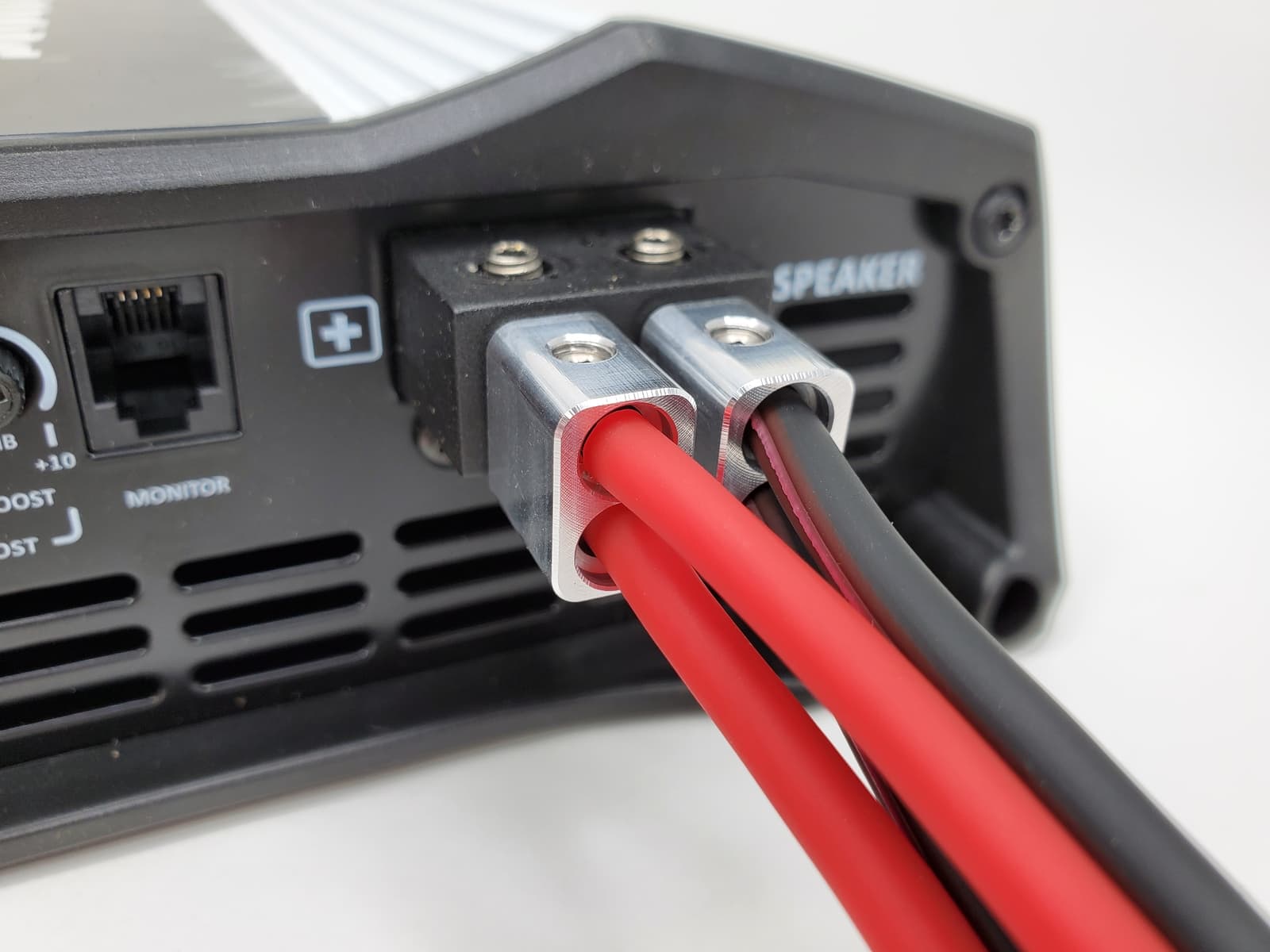 Sky High Car Audio Dual Speaker Wire Amplifier Inputs