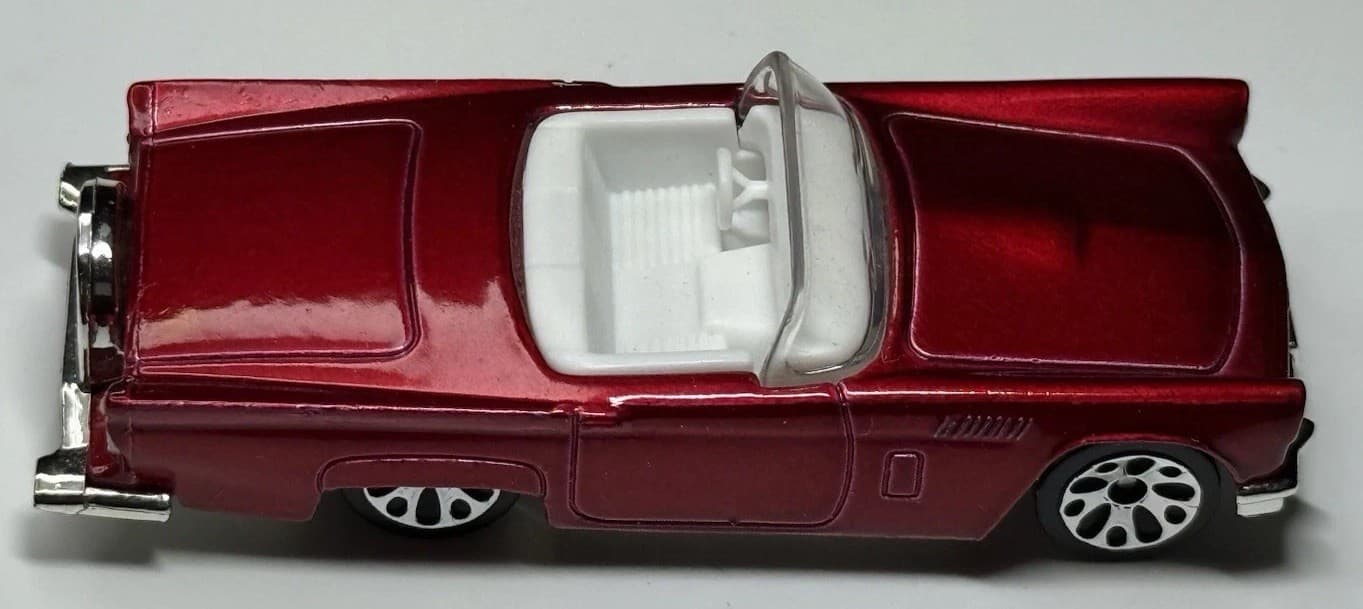 Matchbox ‘57 Ford Thunderbird Red 1/64 Diecast Loose T-Bird 2