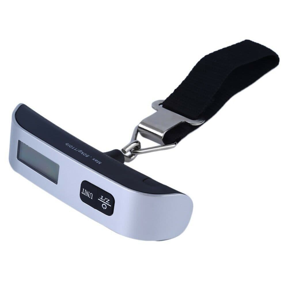110lb 50kg Portable Travel LCD Digital Hanging Luggage Scale Electronic Weight 2