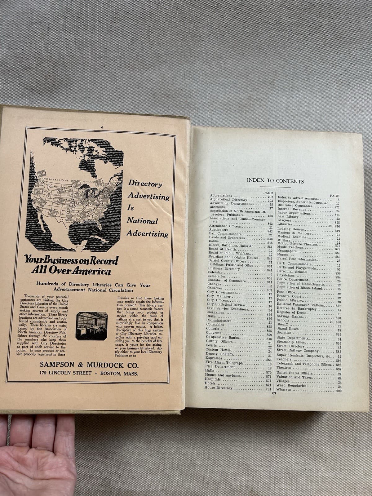 1932 FALL RIVER MA City Directory Genealogy Business Listings Great Depression 6