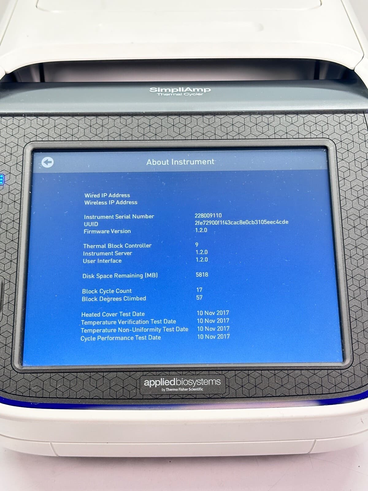 Thermal Cycler Applied Biosystems A24812 MiniAmp 96 Well PCR Machine | Low Hours 5