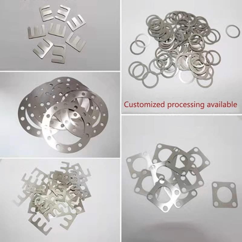 304 Stainless Steel Sheets 2pcs 304S Stainless Plates 0.08" x 4" x 4" Thickne... 4