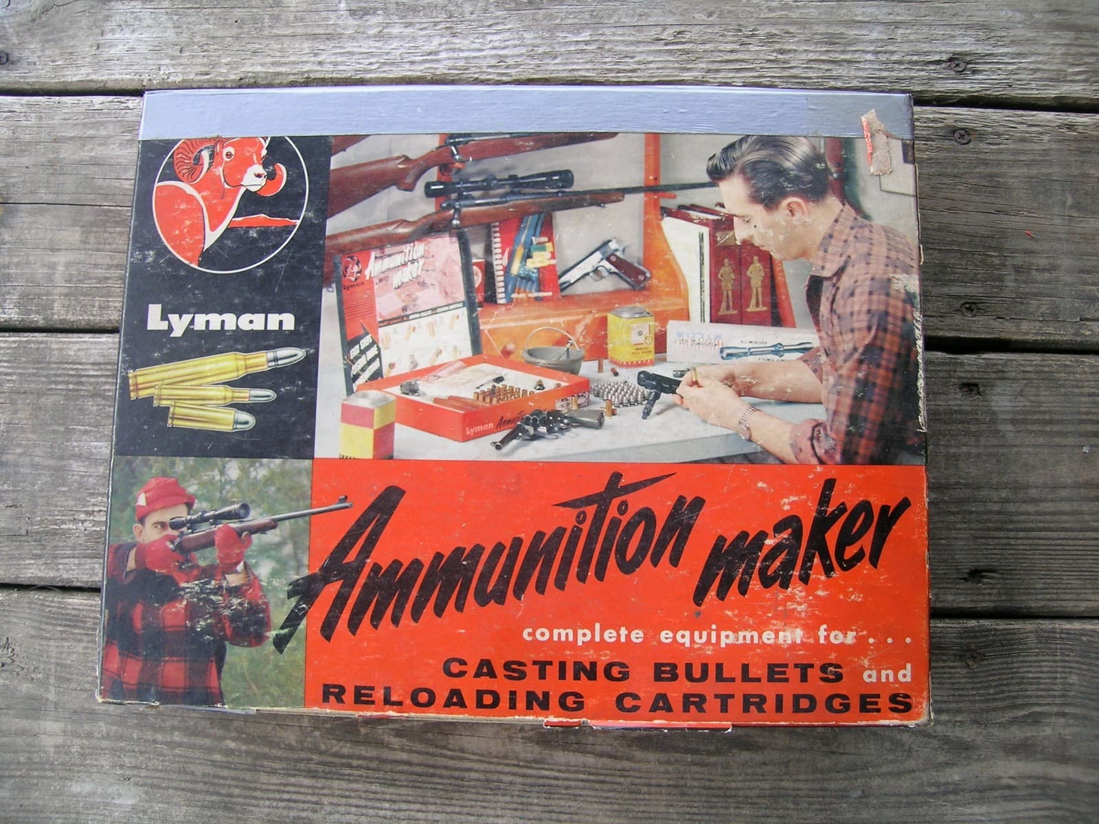 Vintage Lyman Ammunition Maker Kit  310 Reloading Tool & Bullet Mold 38 Spl 2