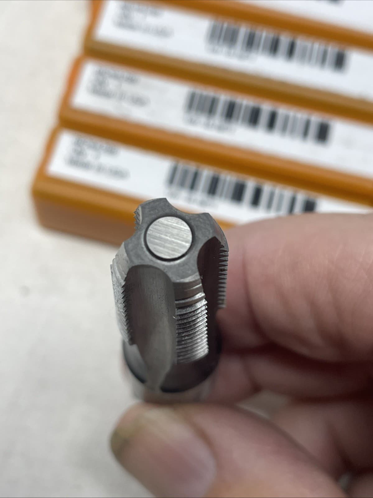 4 Each HERTEL  USA  1/4 x 18 NPT  Pipe Parallel Tap HSS 2