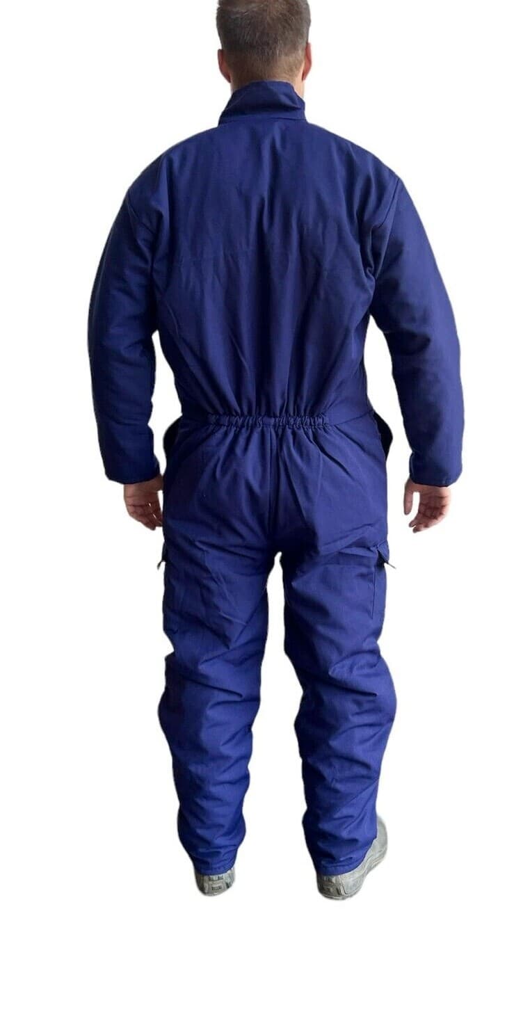 Mens Insulated Quilted Padded Coveralls Workwear Thermal Overalls Boilersuit 6
