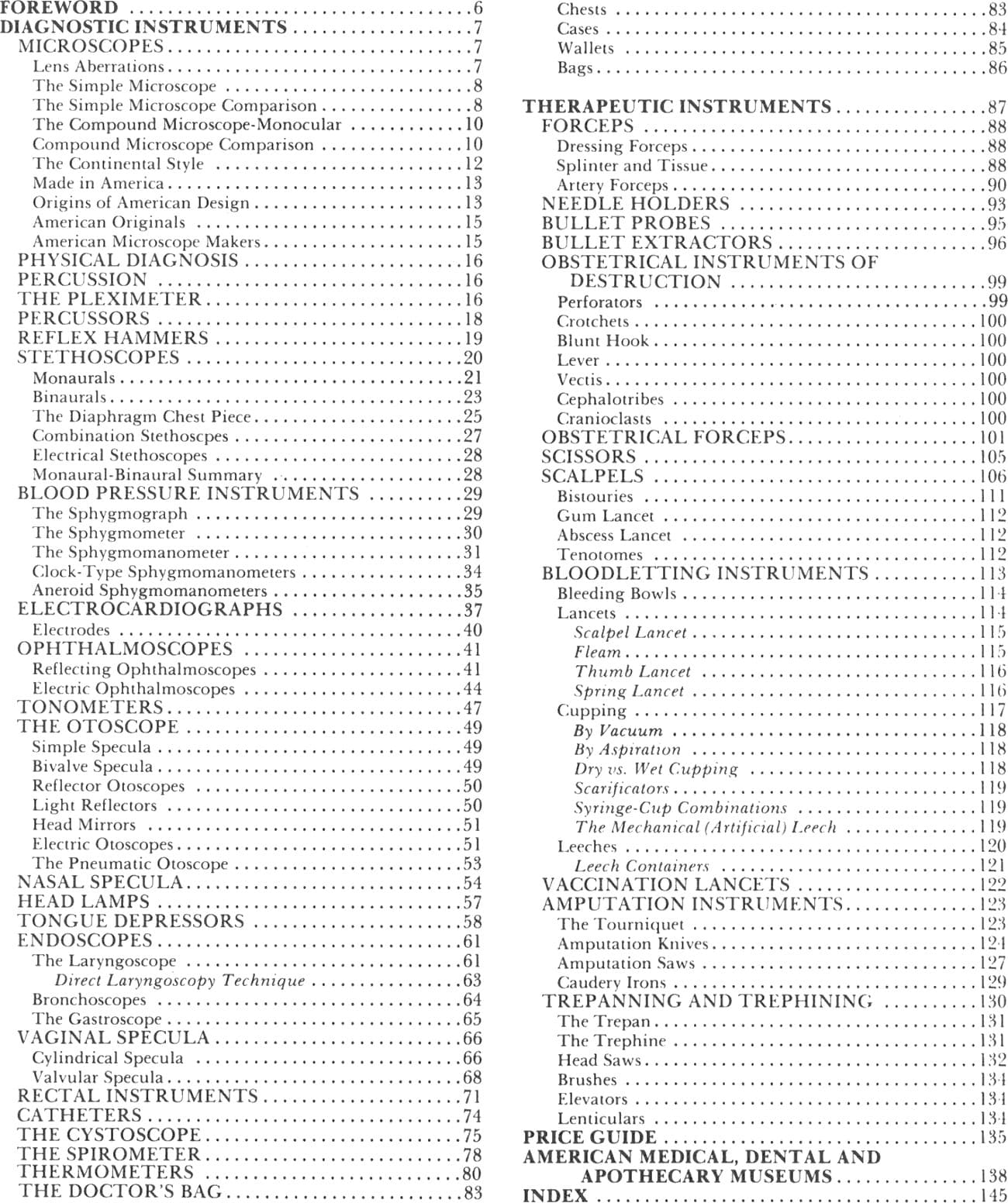 Antique Medical Instruments ID Book Doctors Equip 5