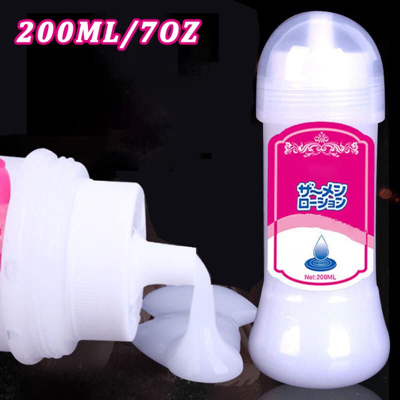 Sperm Lubricant Unscented Cum Realistic Semen Lube Couples Water-Based Personal