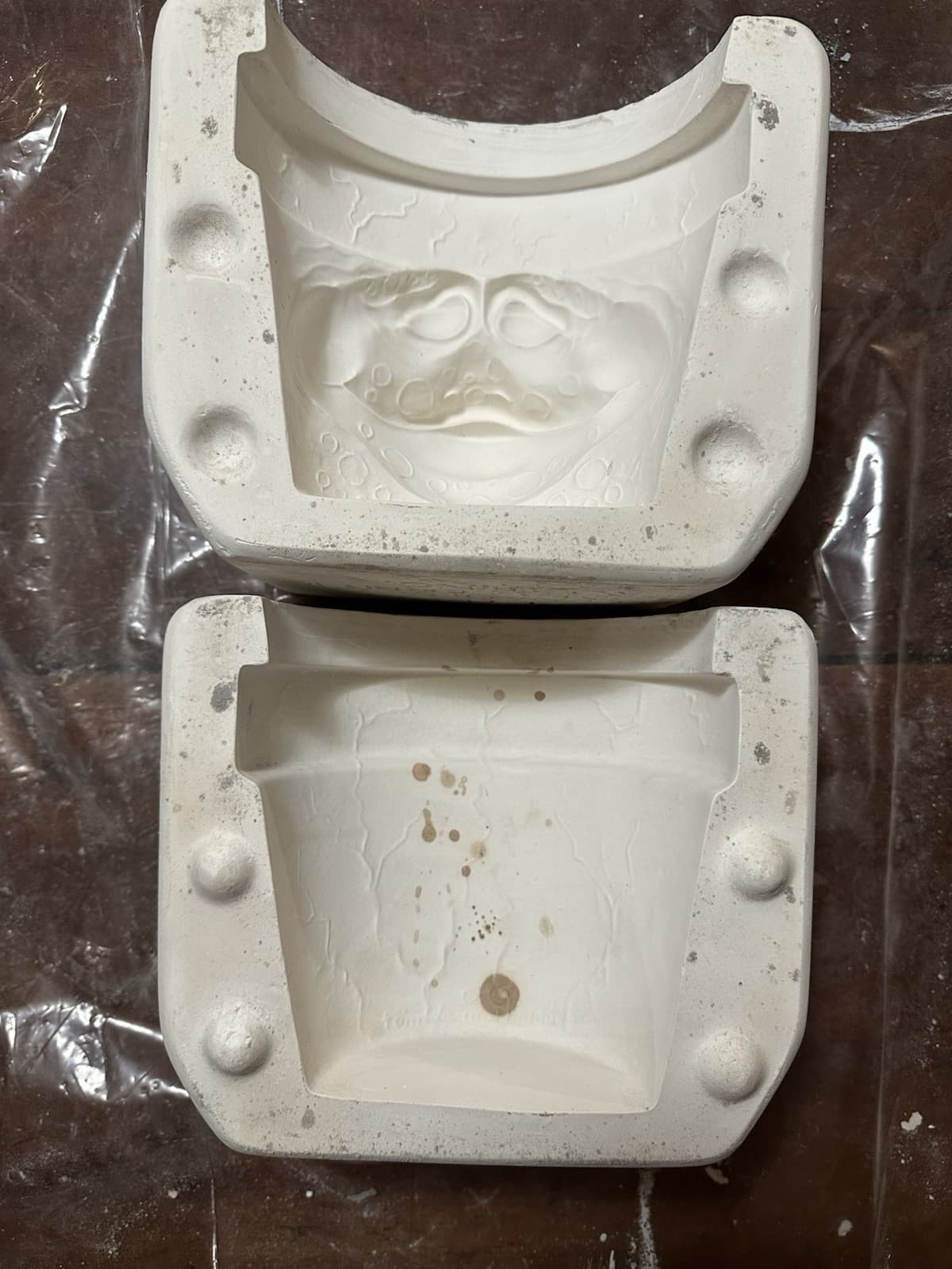 TL-Design MFG By Scioto Large Frog Pot TL-731B Ceramic Slip Mold See Photos! 5
