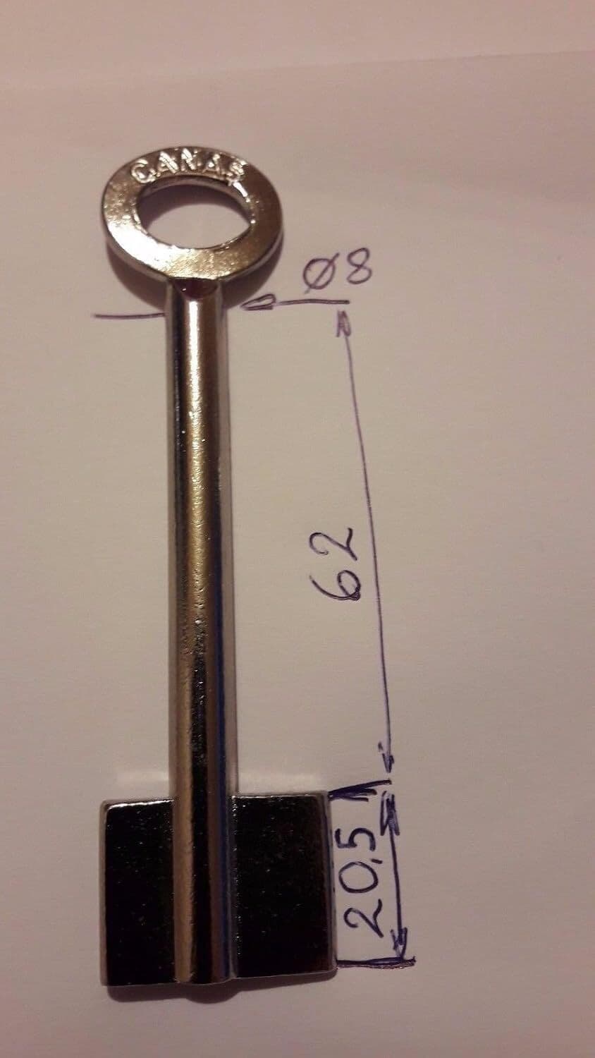 SMSK2D /Safe Key blank 4