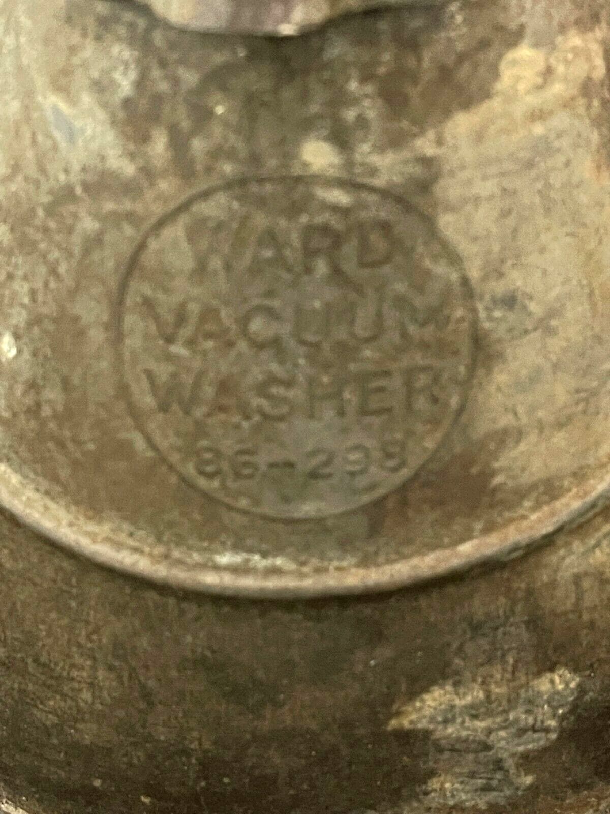 Antique Ward Vacuum Washer 86-298 Clothes Plunger Primitive Agitator 3