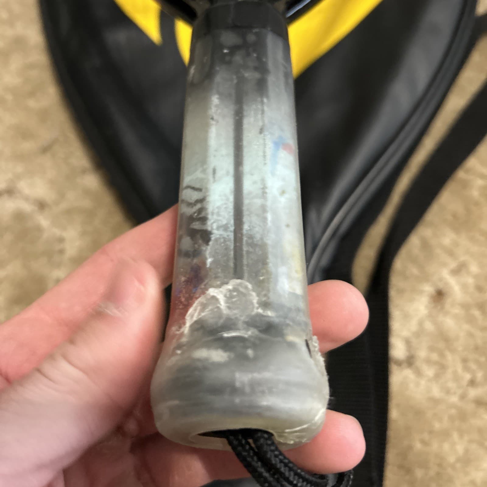 Ektelon O3 Red 2700 Racquetball Racquet Titanium Tungsten Carbon Black Red SS 2