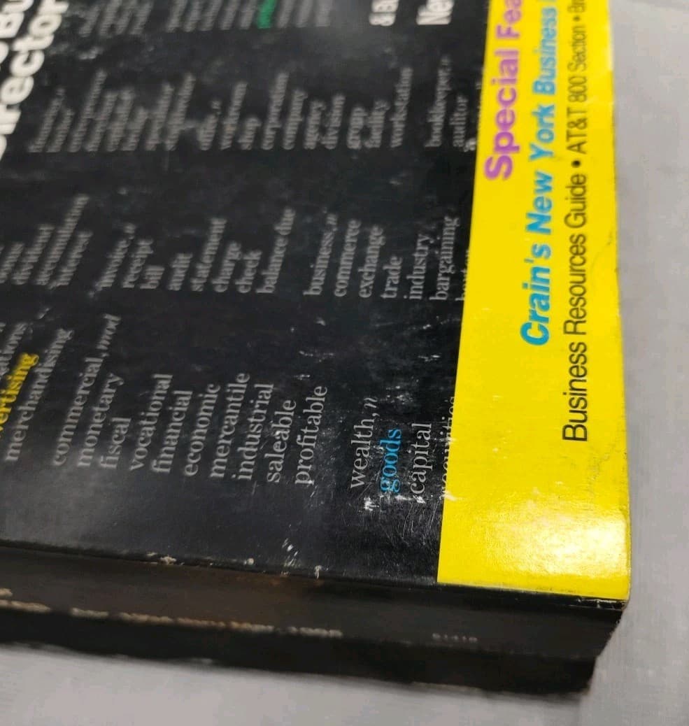 -WORN-1994 NY METRO TELEPHONE BUSINESS TO BUSINESS DIRECTORY PHONE BOOK NYNEX 3