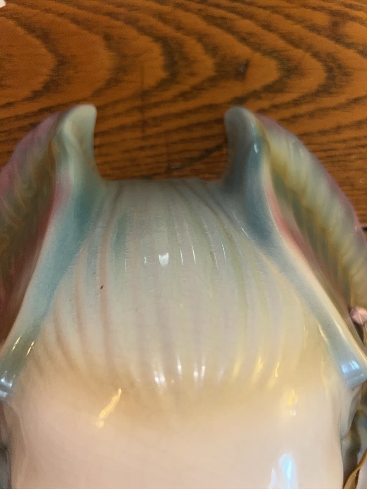 Vtg About Face Clay Art Mask San Francisco 1987 Wall Art Masquerade Mardi Gras 4